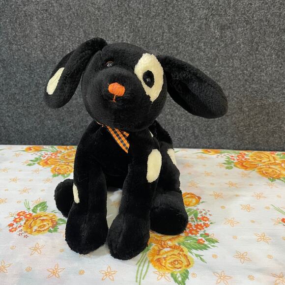 Hallmark BUNNIES BY THE BAY Halloween Plush Dog 9" Puppy Boom Boom McMoon 2003 - Picture 4 of 9